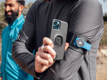 connecting quad lock case for iphone 12 pro to running armband