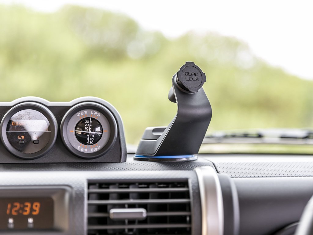 Quad Lock Car Mount on Dash