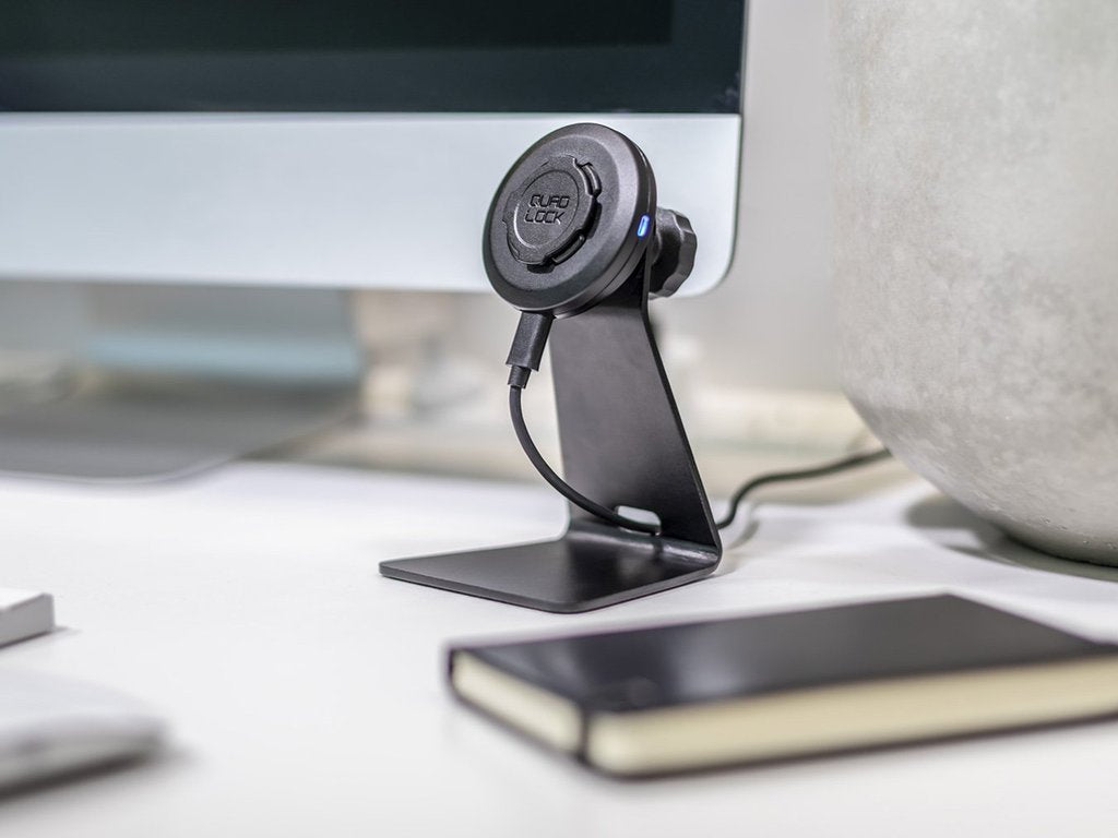 Quad Lock Wireless Charging Desk Mount