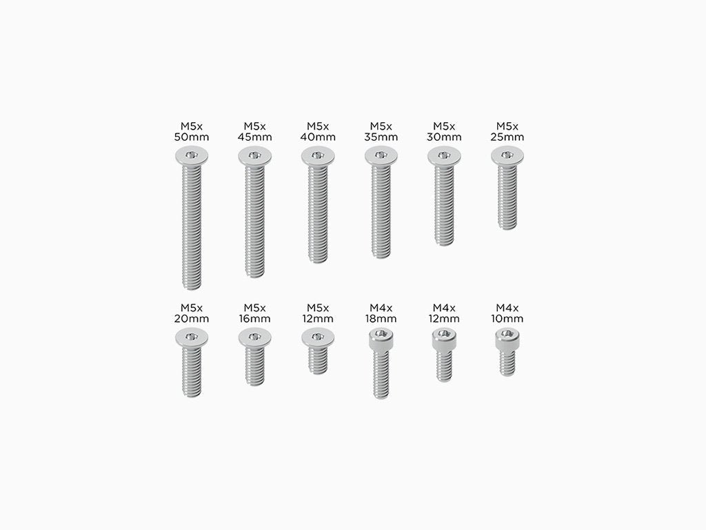 Replacement screw set